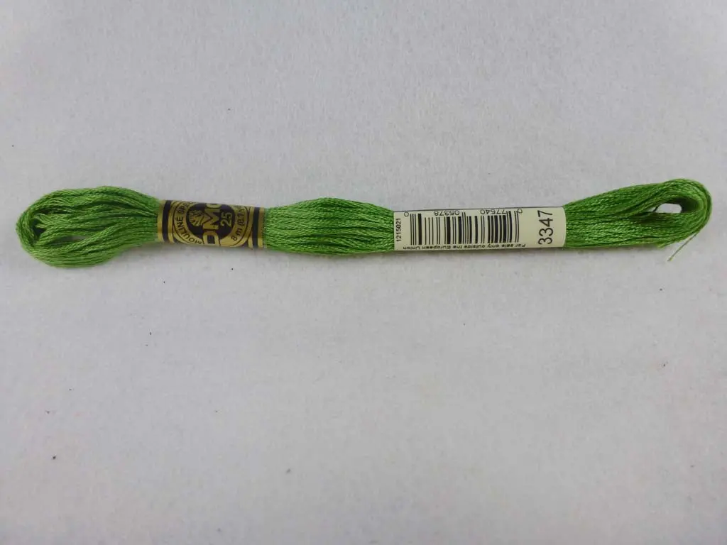 Dmc Floss 3347 Medium Yellow Green 1