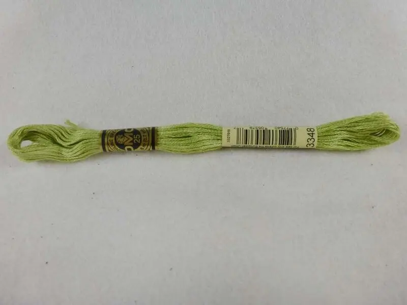 Dmc Floss 3348 Light Yellow Green 1