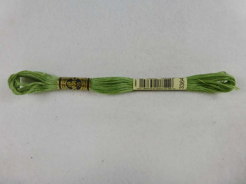 Dmc Floss 3364 Pine Green 1