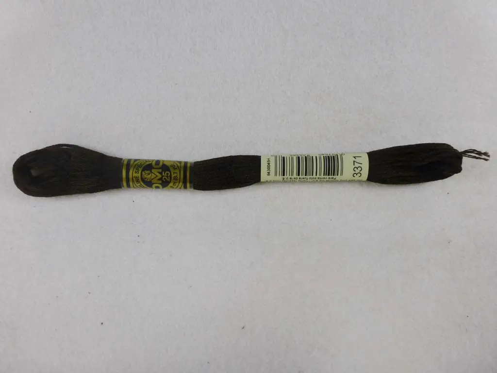 Dmc Floss 3371 Black Brown 1
