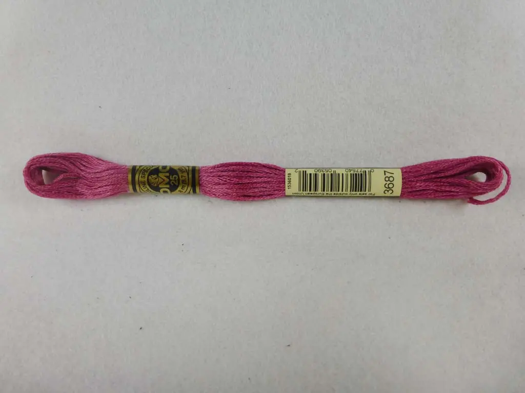Dmc Floss 3687 Mauve 1
