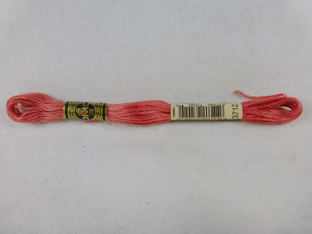 Dmc Floss 3712 Medium Slmon 1