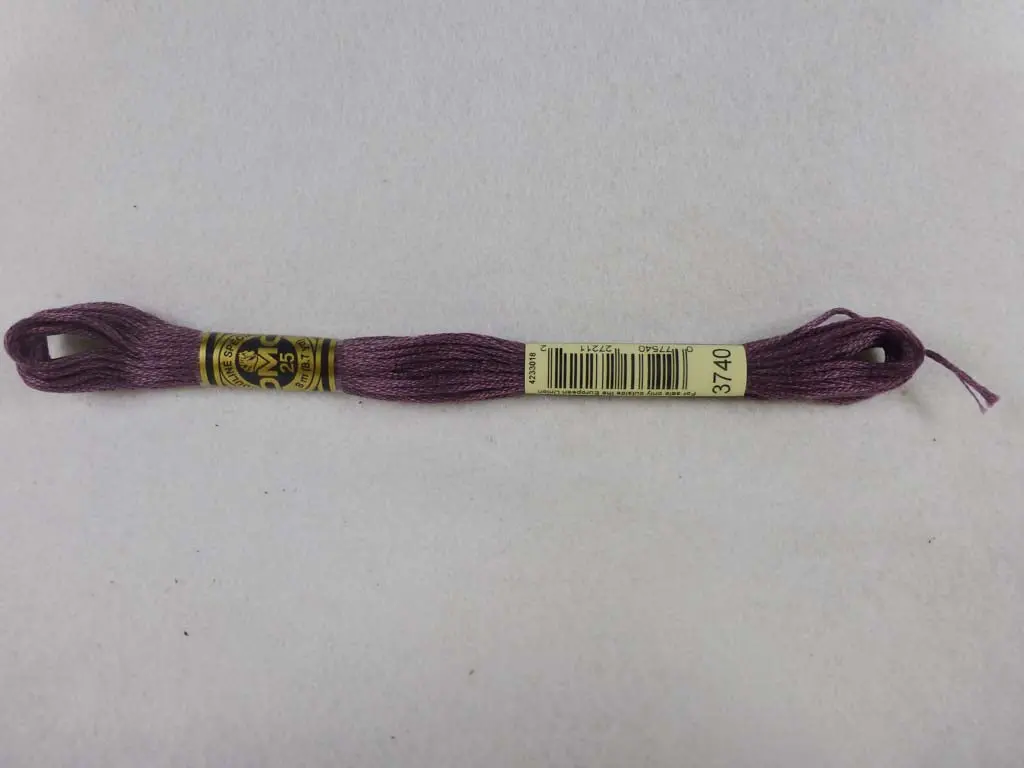 Dmc Floss 3740 Dark Antique Violet 1