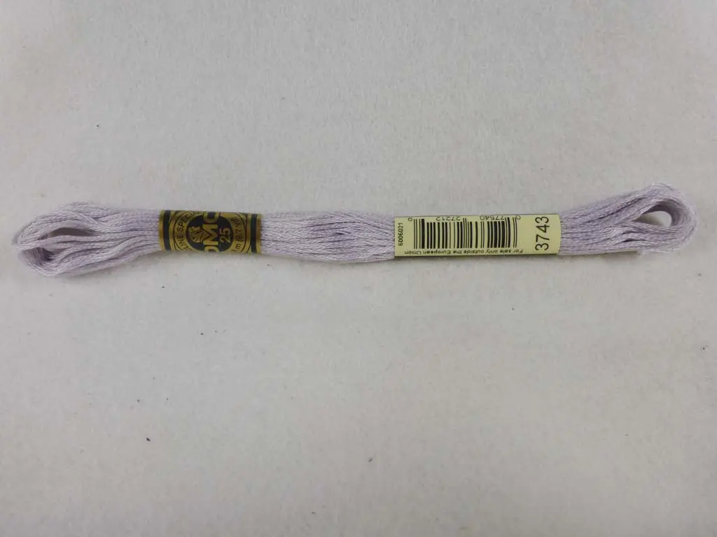 Dmc Floss 3743 Very Light Antique Violet 1