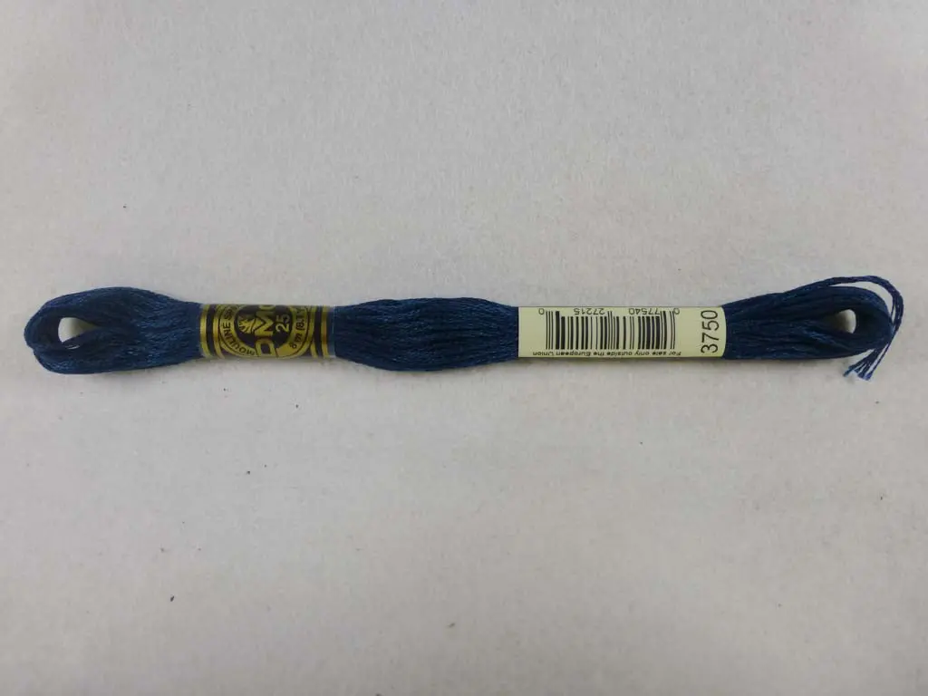 Dmc Floss 3750 Very Dark Antique Blue 1