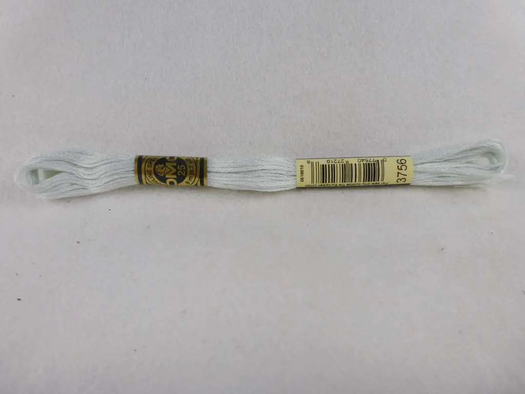 Dmc Floss 3756 Ultra Very Light Baby Blue 1