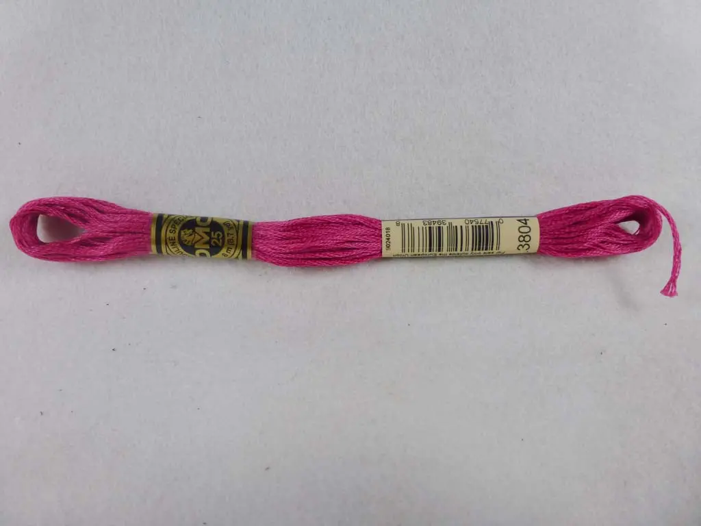 Dmc Floss 3804 Dark Cyclamen Pink 1