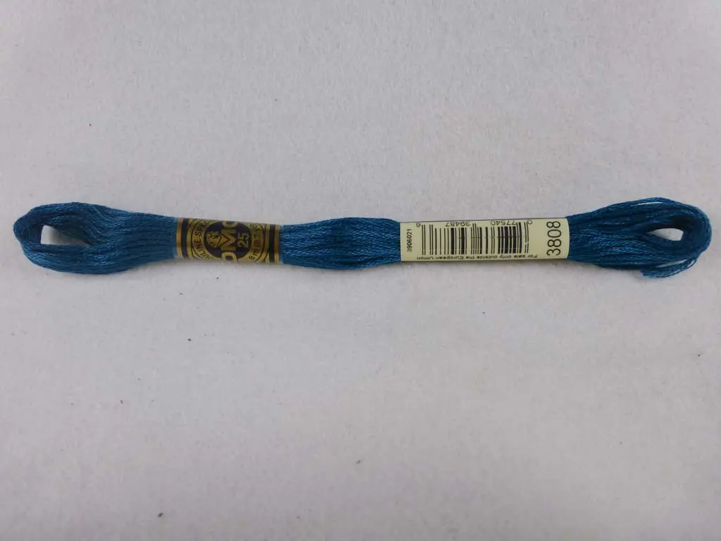Dmc Floss 3808 Ultra Very Dark Turquoise 1