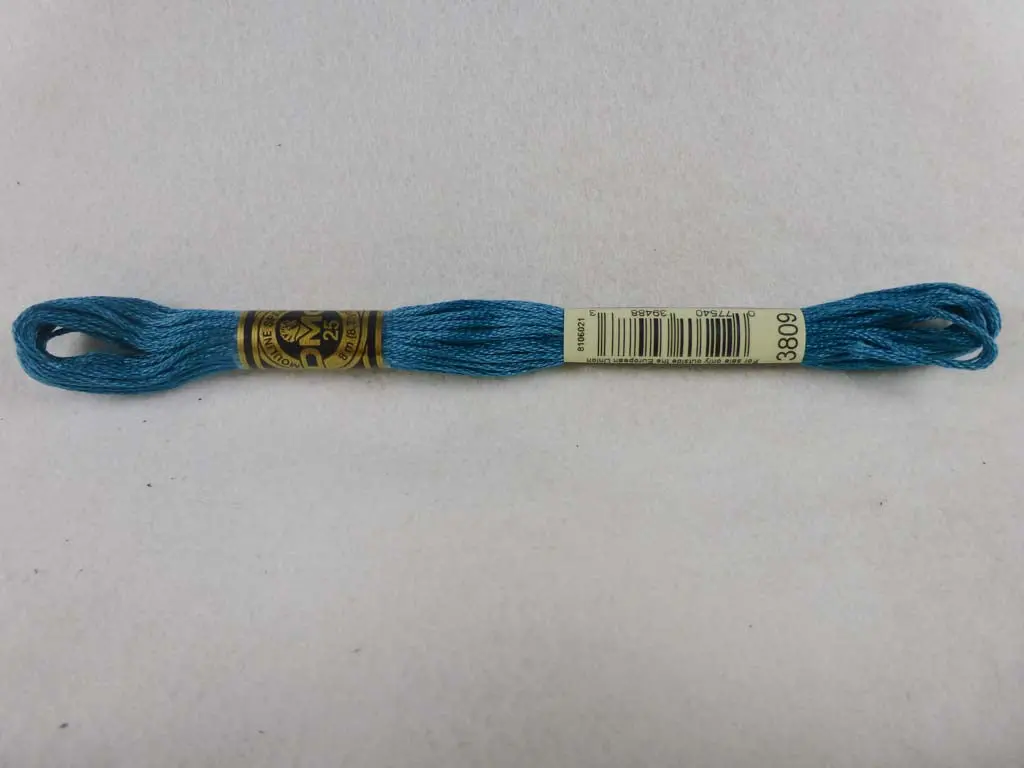 Dmc Floss 3809 Very Dark Turquoise 1