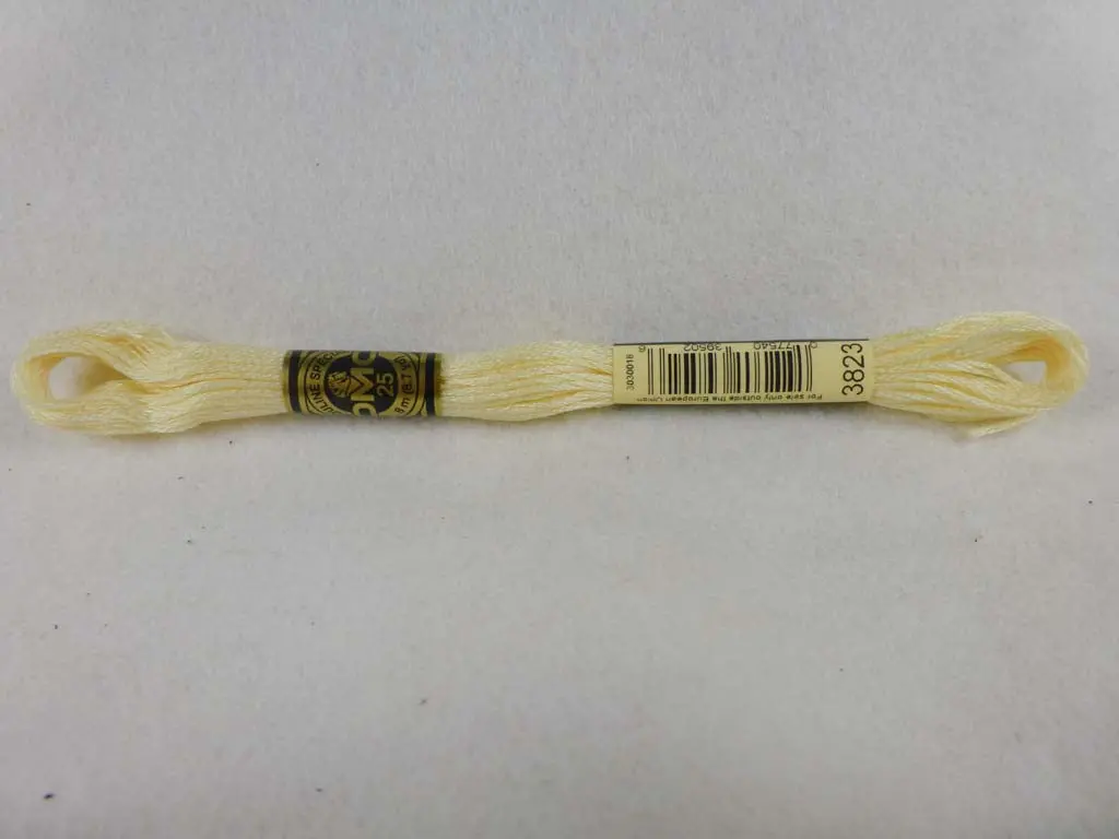 Dmc Floss 3823 Ultra Pale Yellow 1