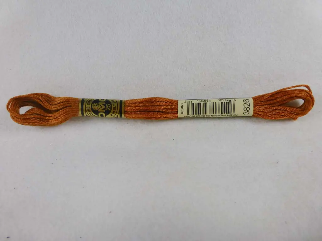 Dmc Floss 3826 Golden Brown 1