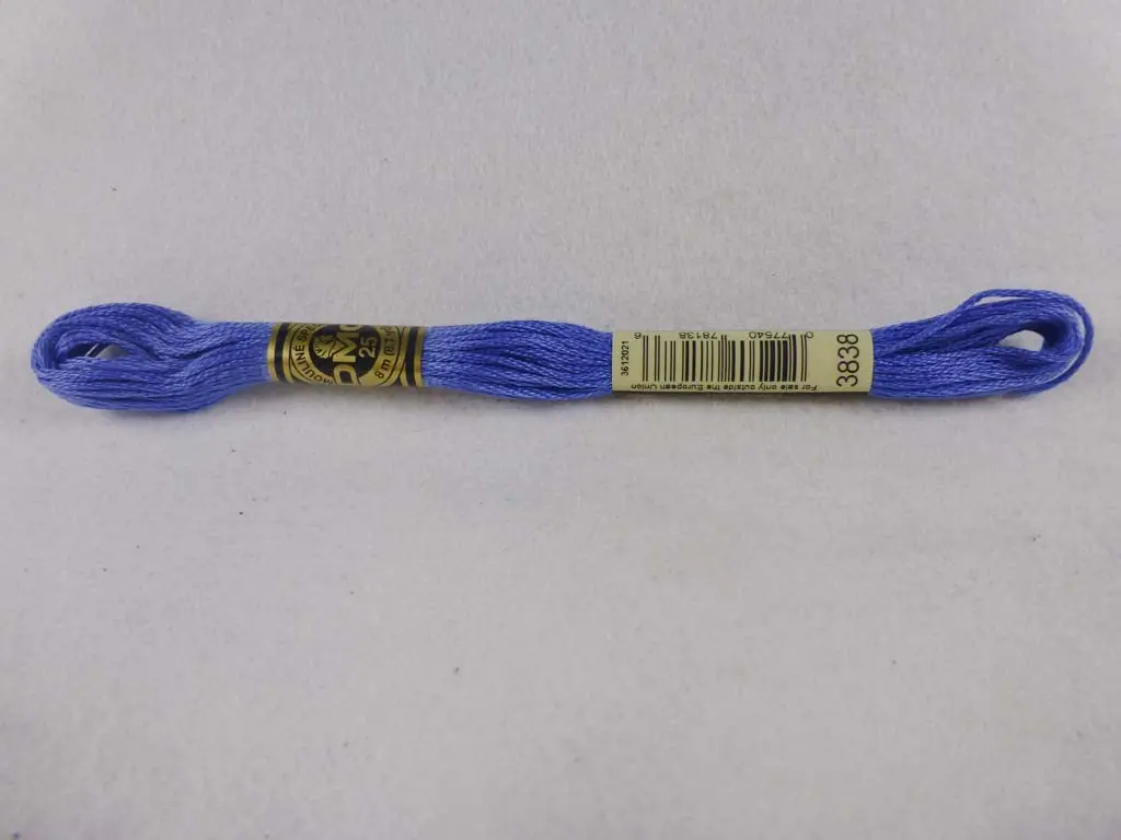 Dmc Floss 3838 Dark Lavender Blue 1