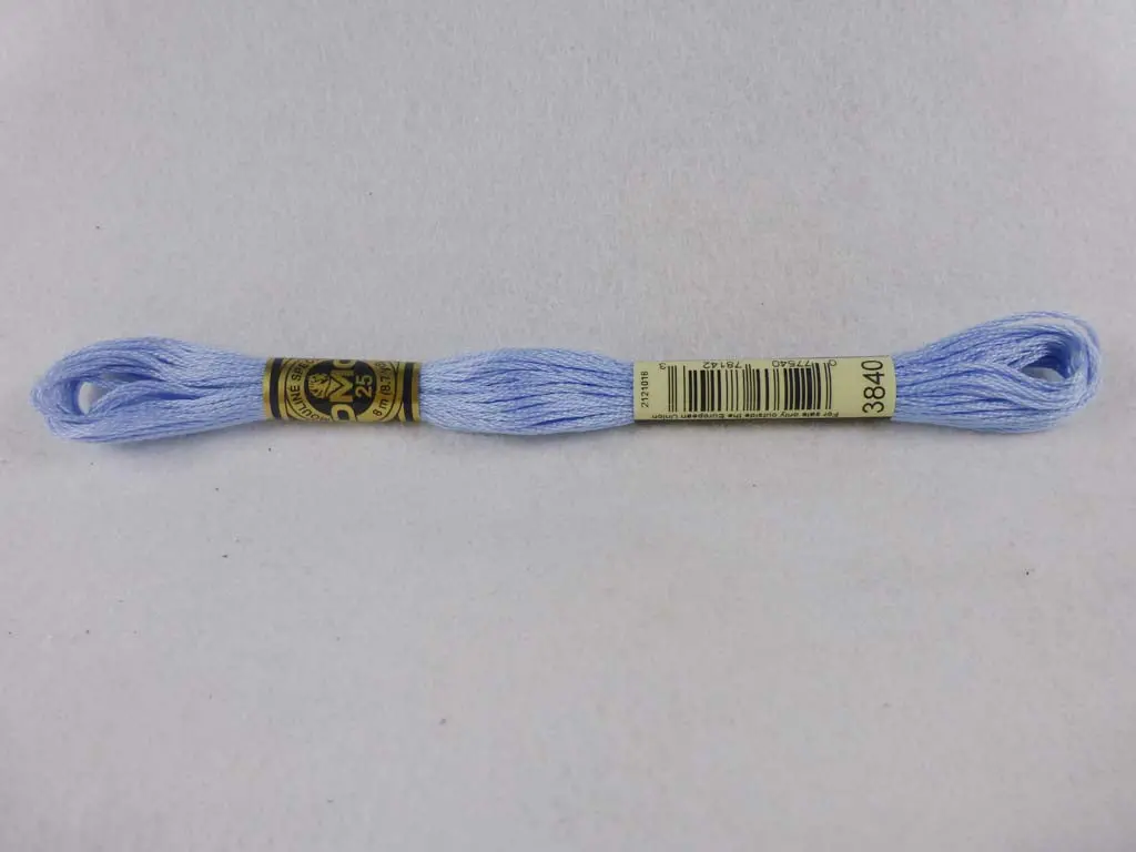 Dmc Floss 3840 Light Lavender Blue 1