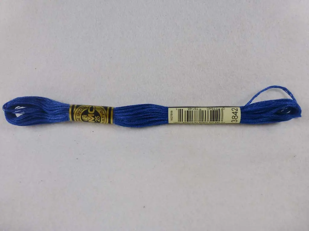 Dmc Floss 3842 Dark Wedgewood 1