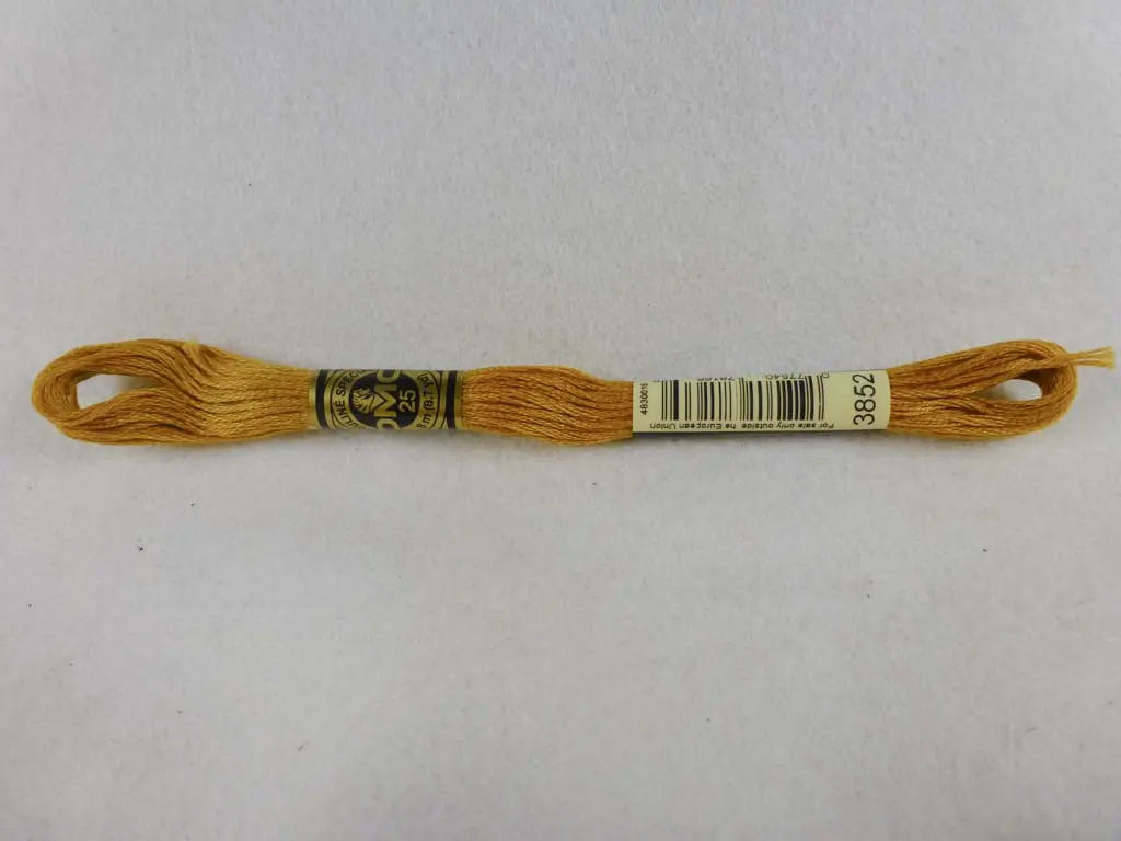 Dmc Floss 3852 Very Dark Straw 1