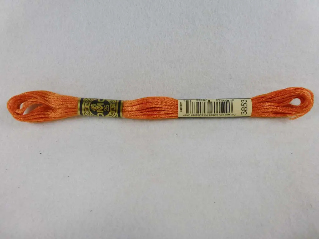 Dmc Floss 3853 Dark Autumn Gold 1