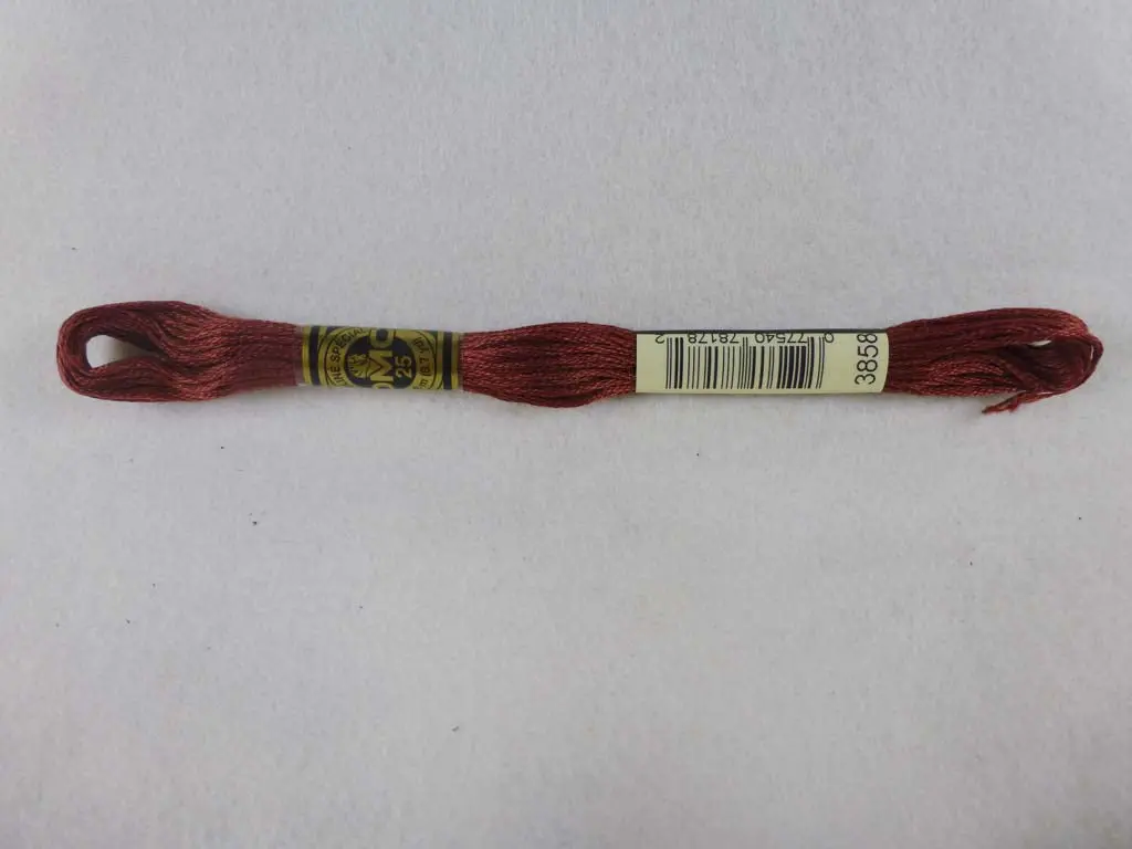 Dmc Floss 3858 Medium Rosewood 1