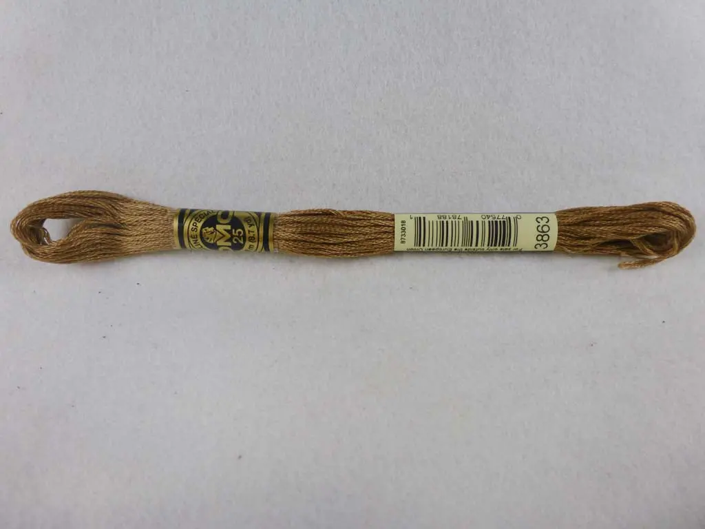 Dmc Floss 3863 Medium Mocha Beige 1