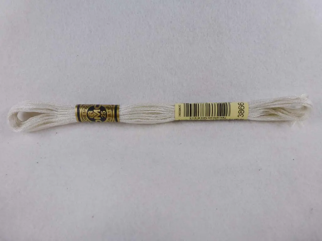 Dmc Floss 3866 Ultra Very Light Mocha Brown 1