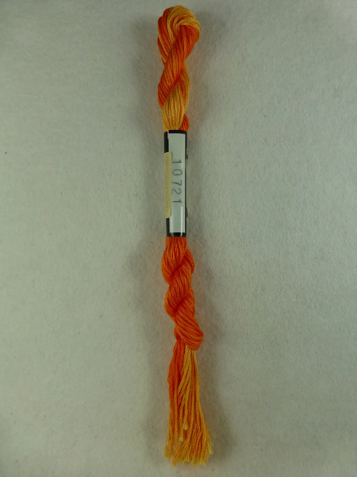 O/D Floss 10721 Orange Swirl 1
