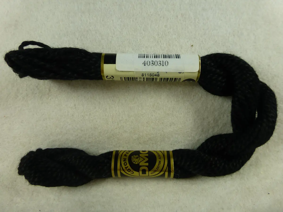 Pearl Cotton #3 Black 1