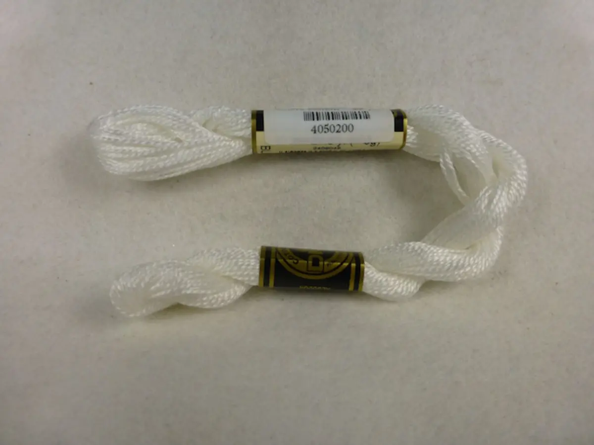Pearl Cotton #5 White 1