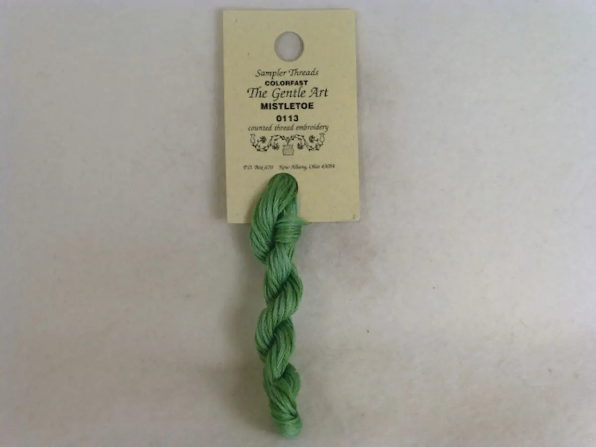 Sampler Threads 0113 Mistletoe 1