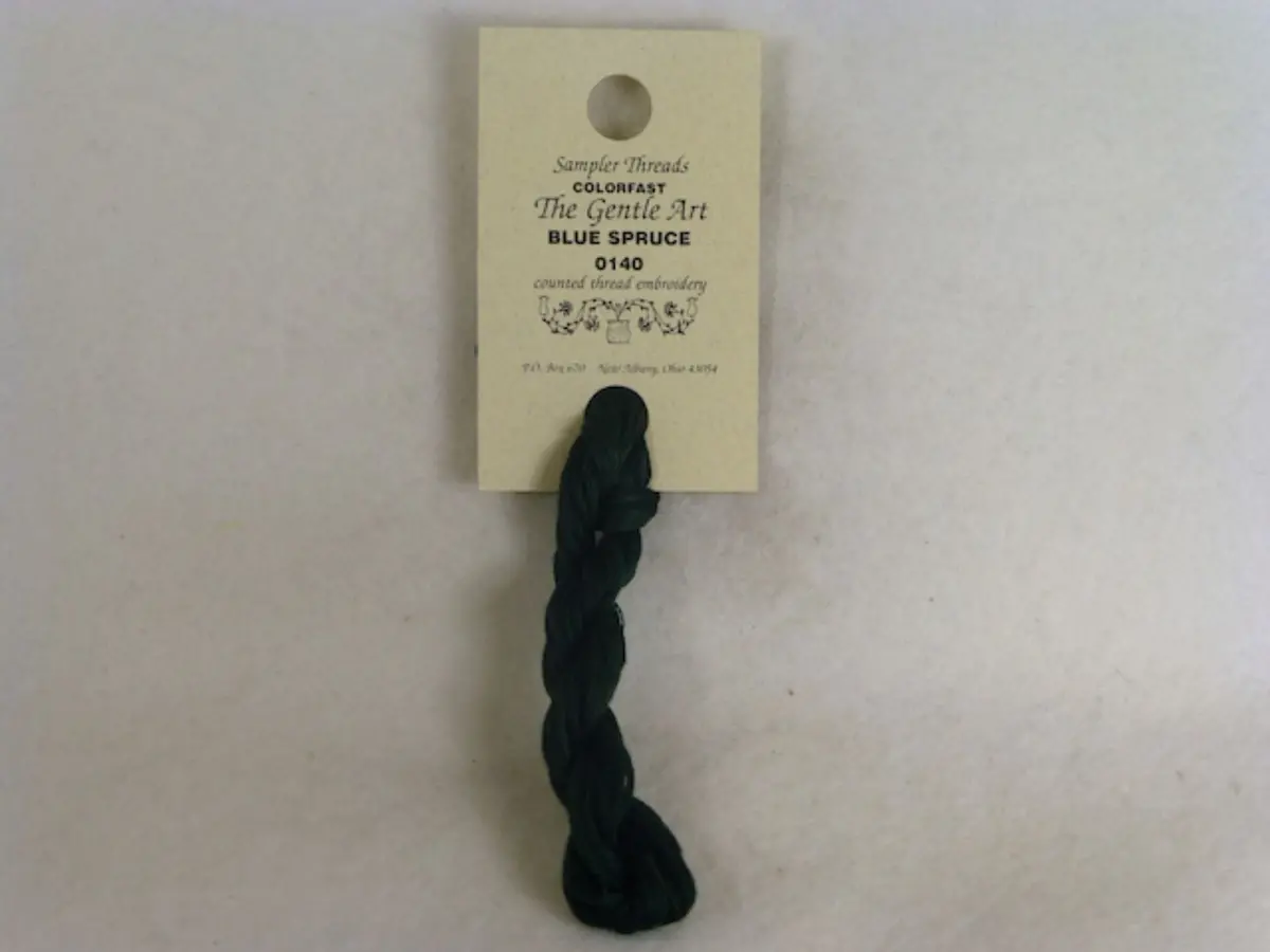 Sampler Threads 0140 Blue Spruce 1