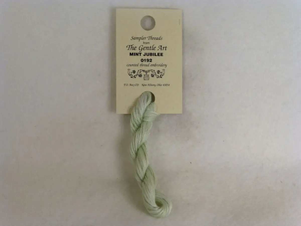 Sampler Threads 0192 Mint Jubilee 1