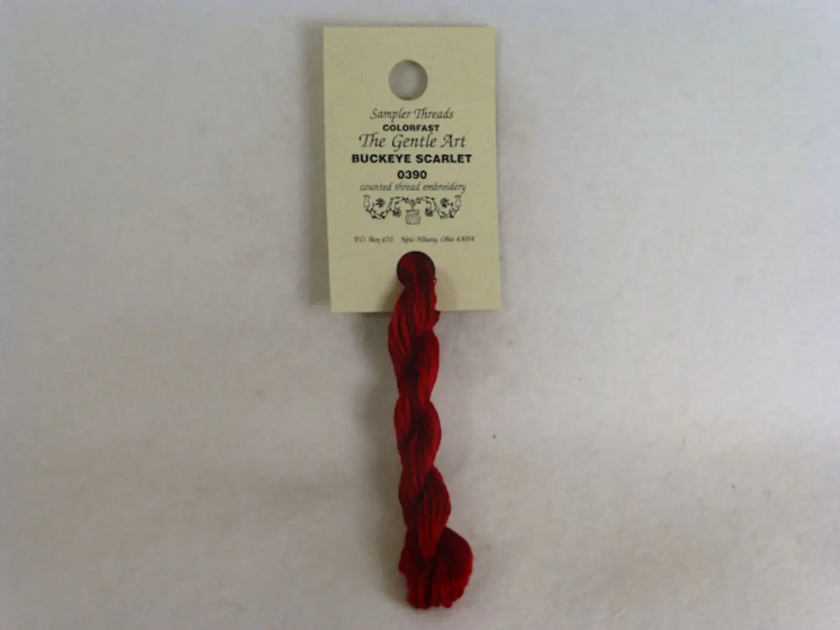 Sampler Threads 0390 Buckeye Scarlet 1