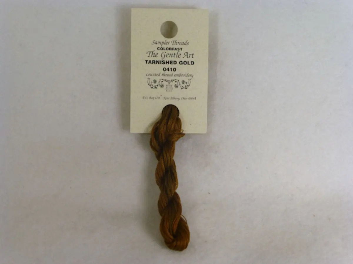 Sampler Threads 0410 Tarnished Gold 1