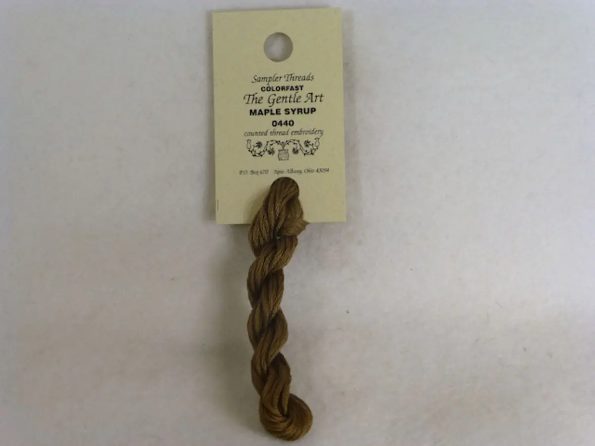 Sampler Threads 0440 Maple Syrup 1