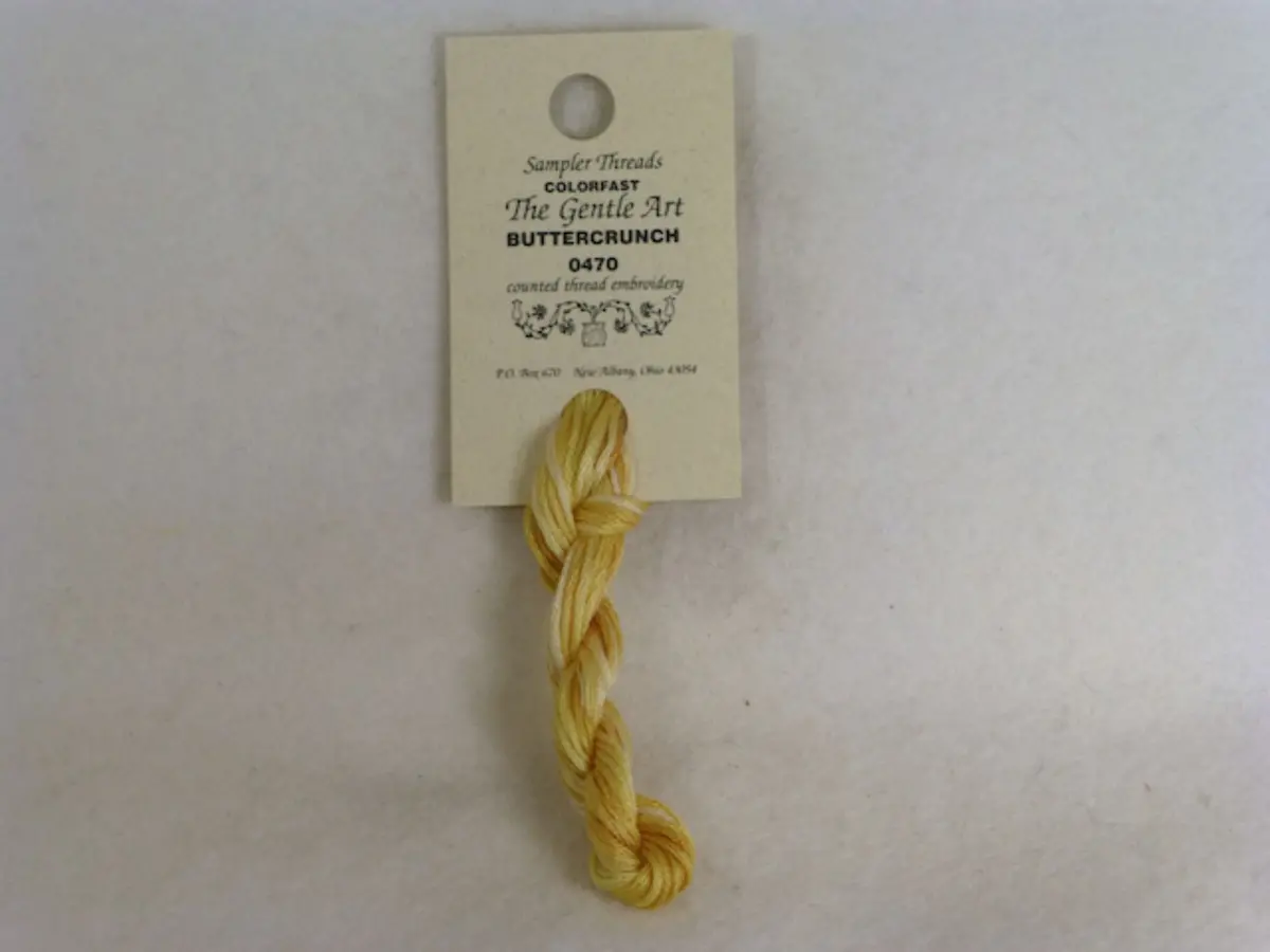 Sampler Threads 0470 Butter Crunch 1