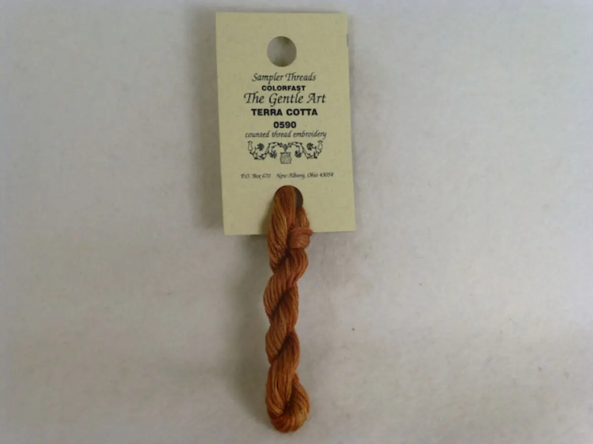 Sampler Threads 0590 Terra Cotta 1