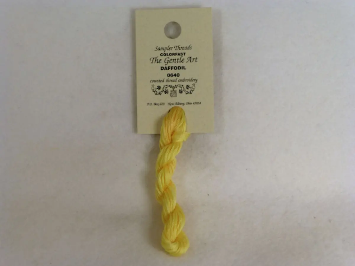 Sampler Threads 0640 Daffodil 1