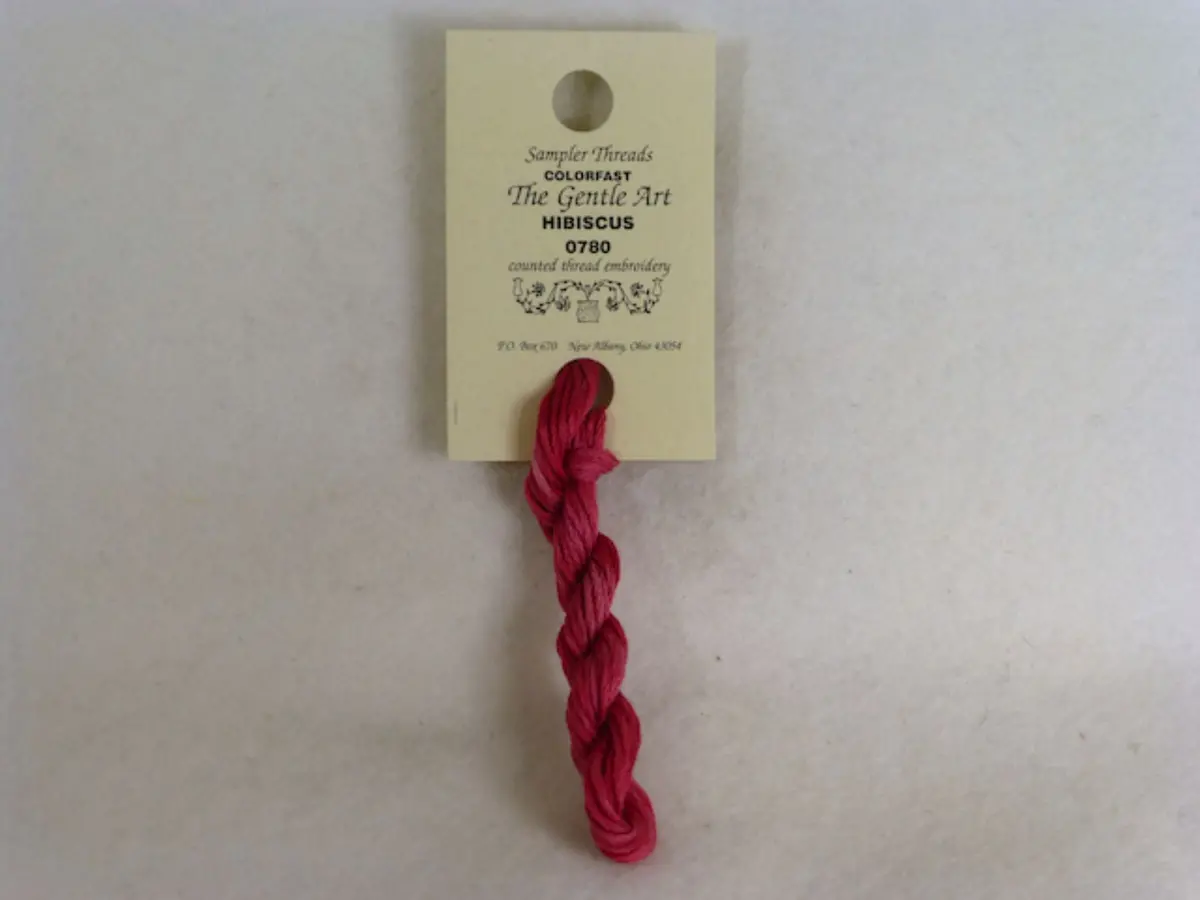 Sampler Threads 0780 Hibiscus 1