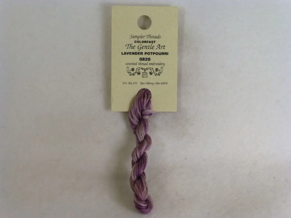 Sampler Threads 0820 Lavender Potpourri 1