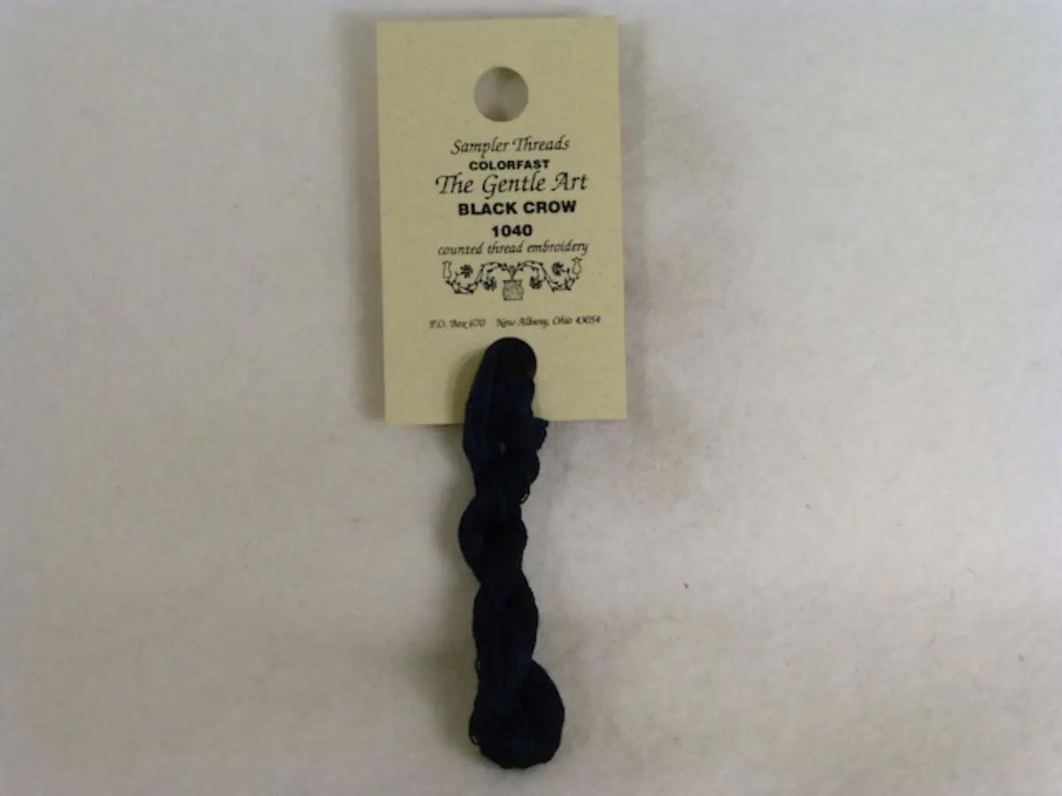 Sampler Threads 1040 Black Crow 1