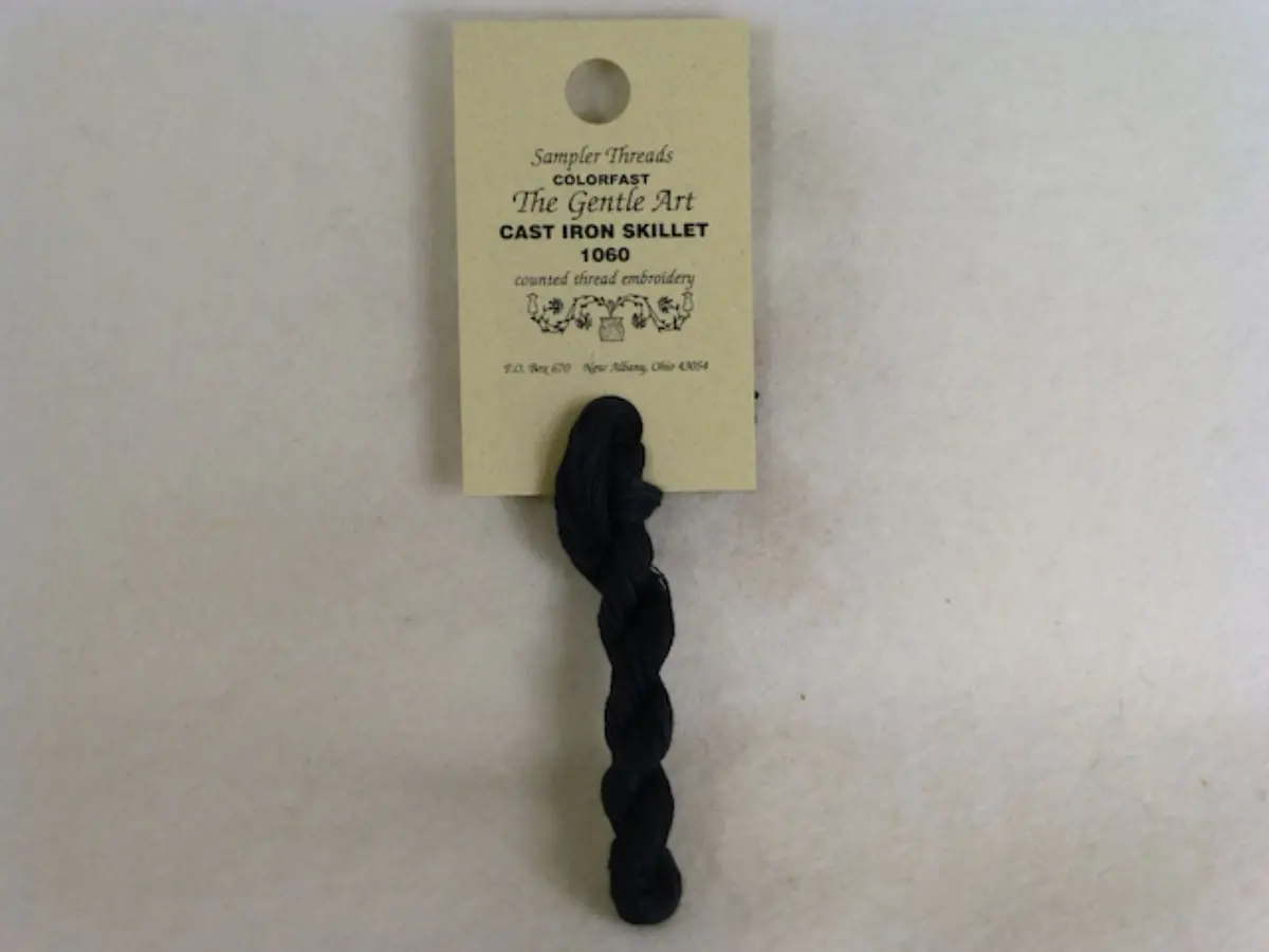 Sampler Threads 1060 Cast Iron Skillet 1