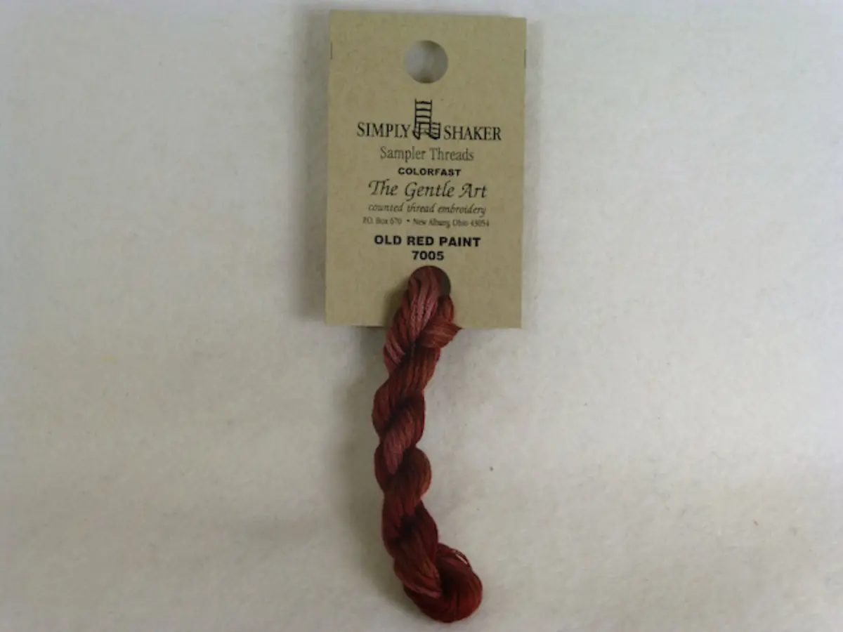 Simply Shaker 7005 Old Red Paint 1