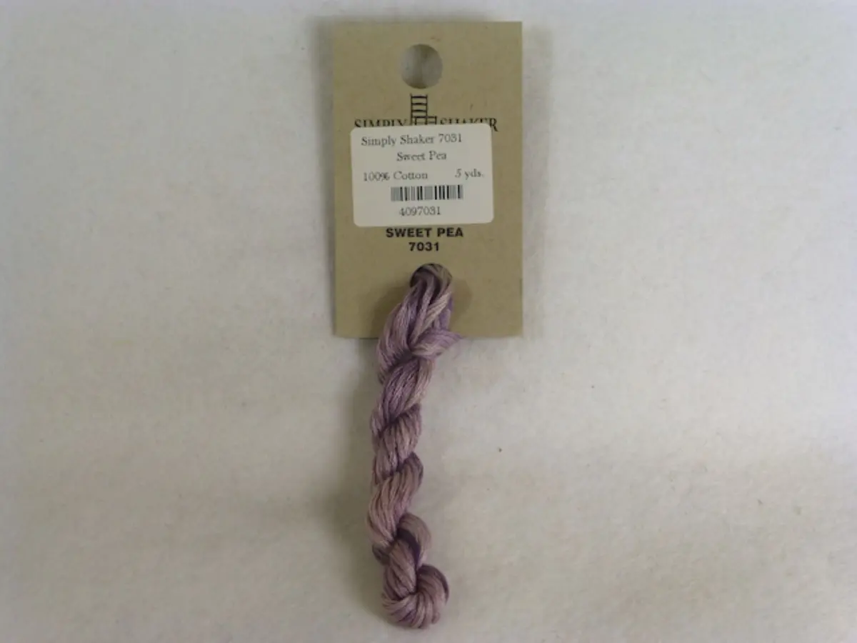 Simply Shaker 7031 Sweet Pea 1