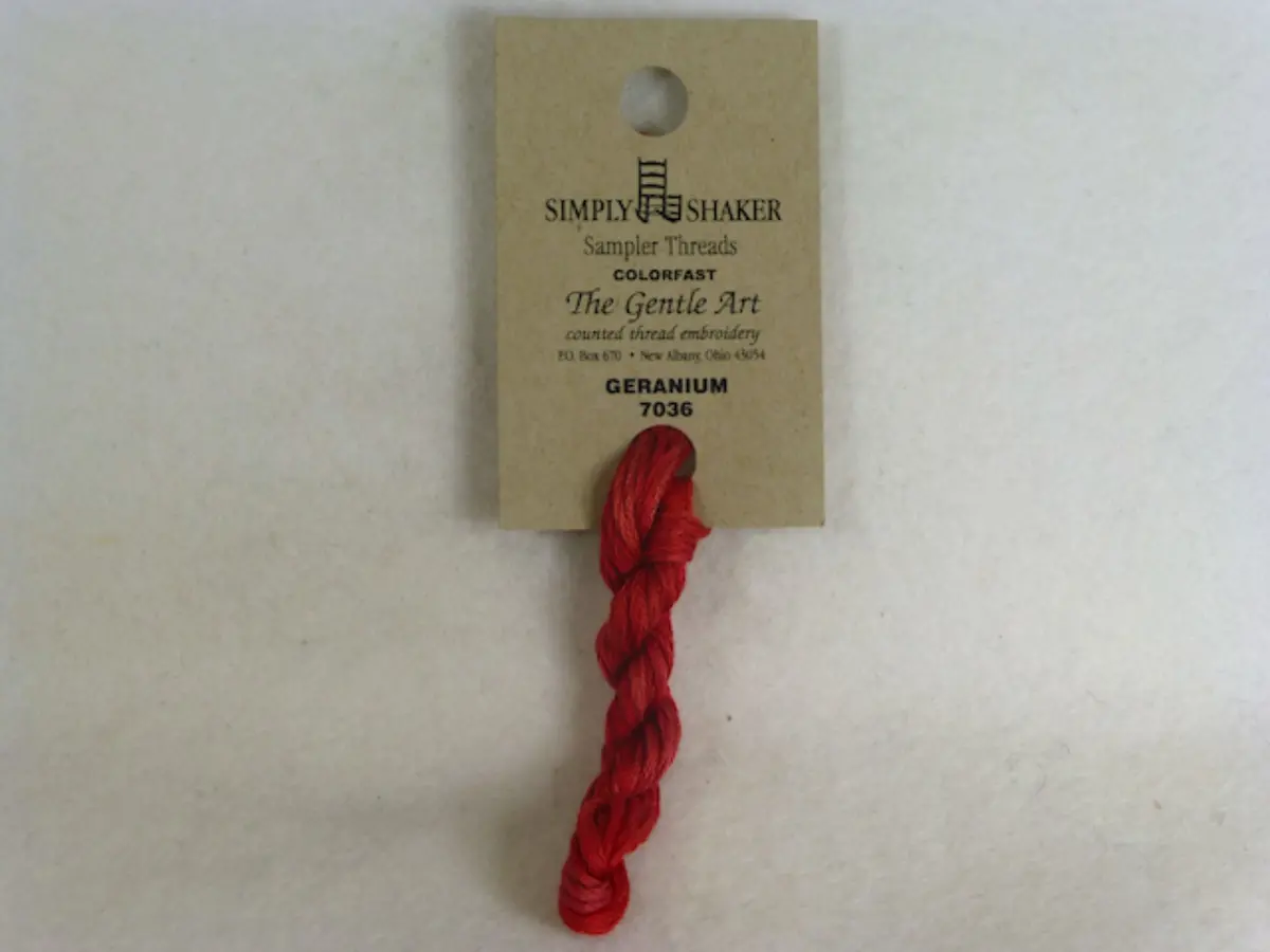 Simply Shaker 7036 Geranium 1