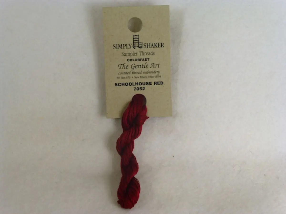 Simply Shaker 7052 Schoolhouse Red 1