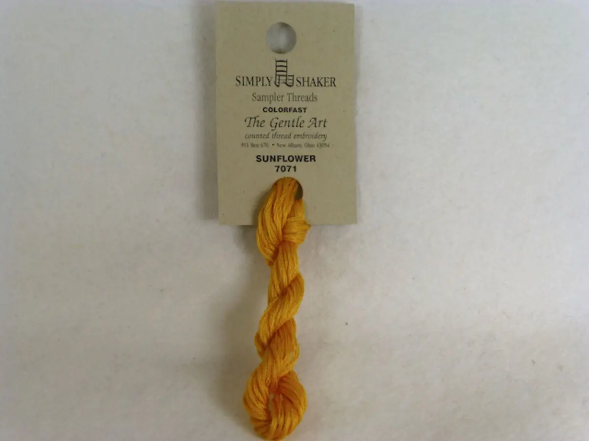 Simply Shaker 7071 Sunflower 1