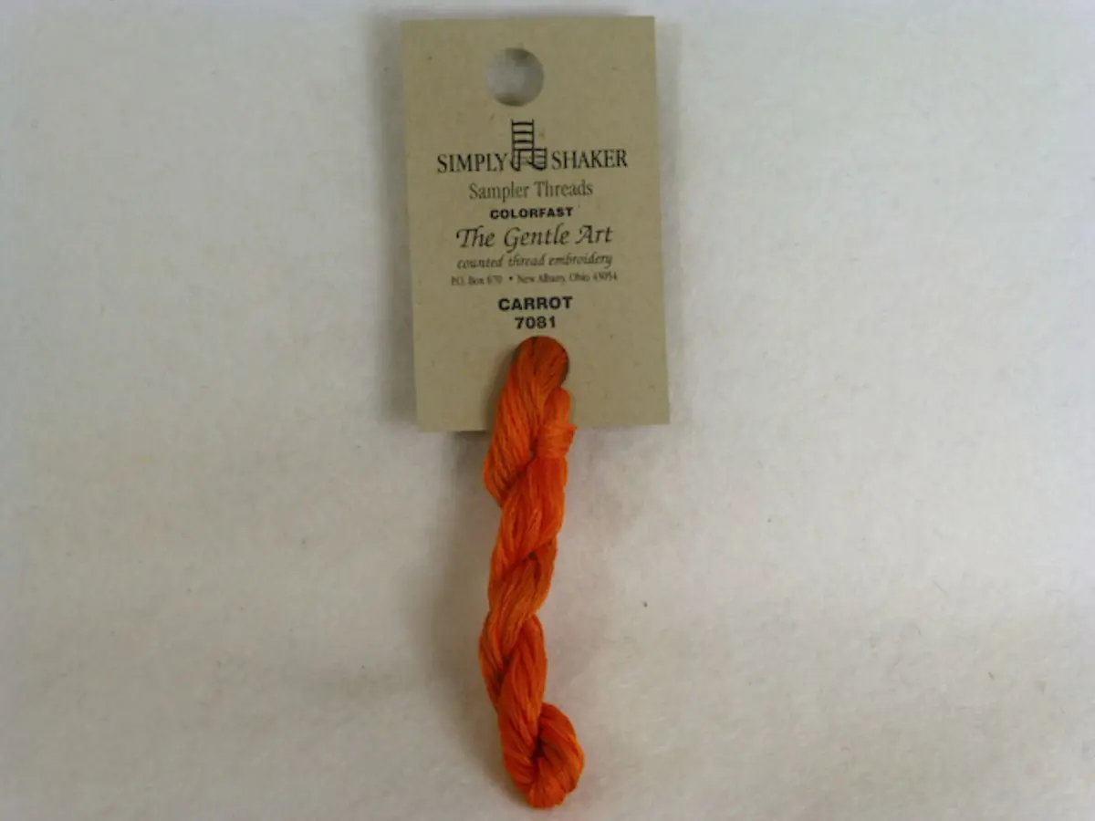 Simply Shaker 7081 Carrot 1