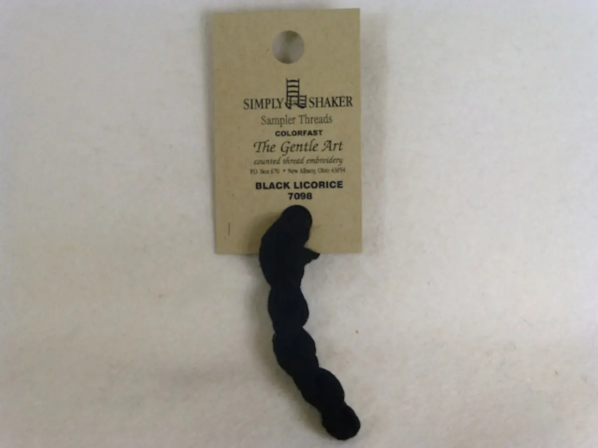Simply Shaker 7098 Black Licorice 1