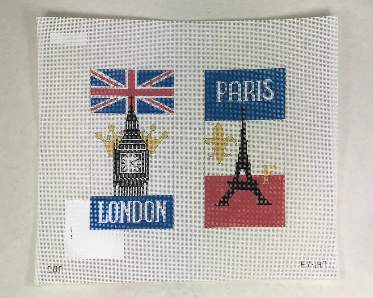 * Colors Of Praise 351 Ey147 London/Paris Eyeglass Case 1
