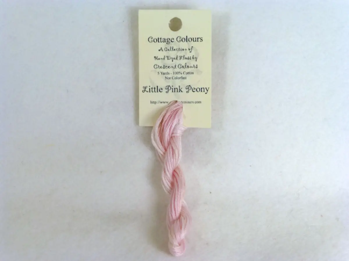 Classic Colorworks 121 Little Pink Peony 1