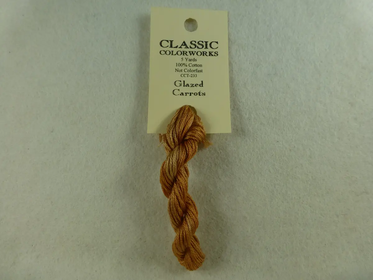 Classic Colorworks 233 Glazed Carrots 1