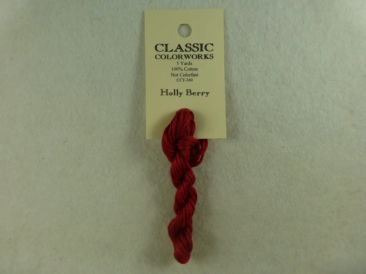 Classic Colorworks 240  Holly Berry 1